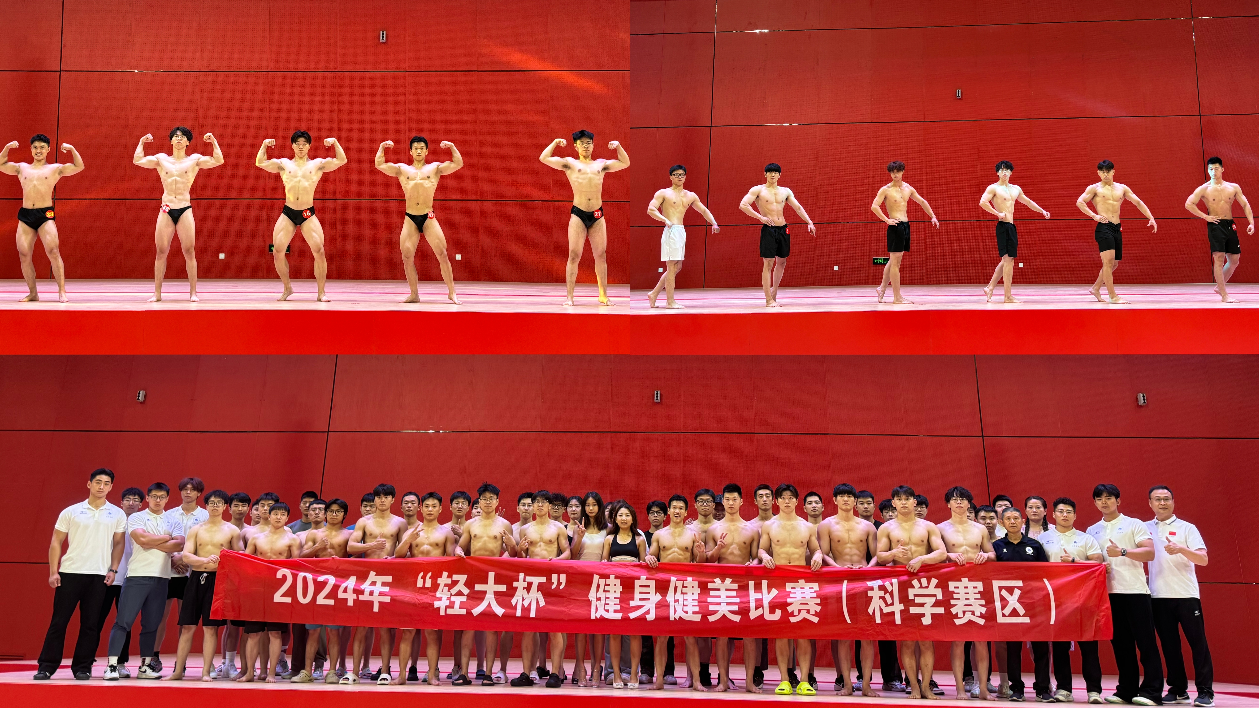包含国际健美比赛，展现雕塑般的身材之巅的词条